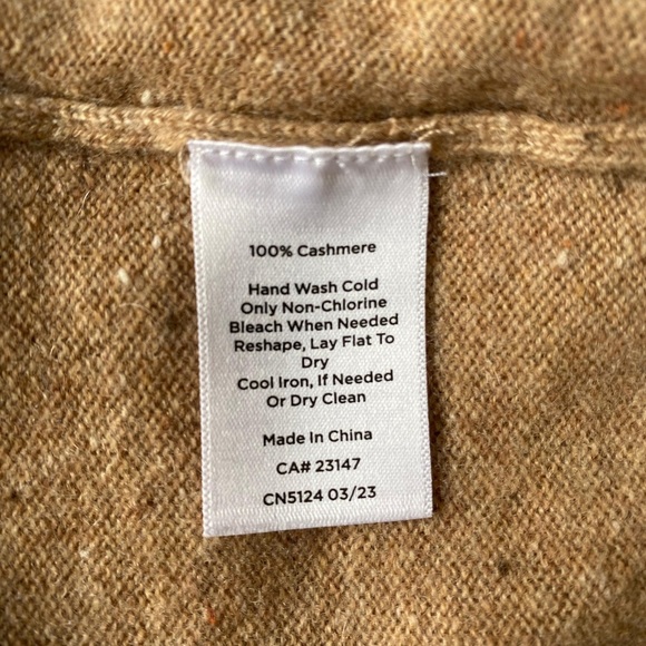 Talbots Women's Sweater Size S Petite 100% Cashmere Soft - Picture 7 of 7